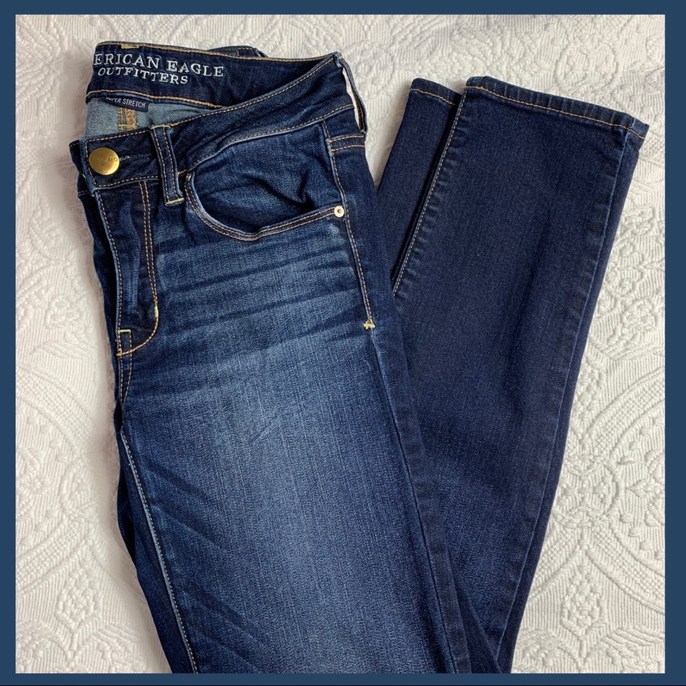 Dark Wash Skinny Jean from American Eagle